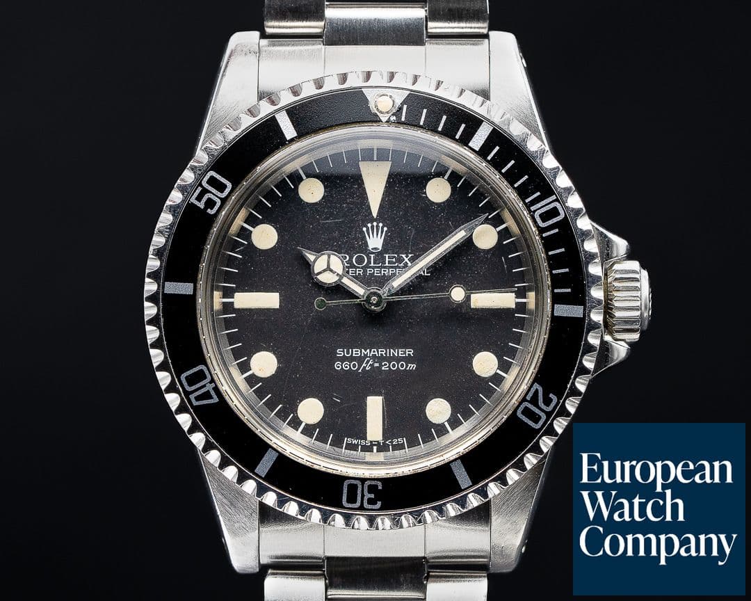 Image of Rolex Vintage Submariner 5513 Maxi Matte Dial NICE 