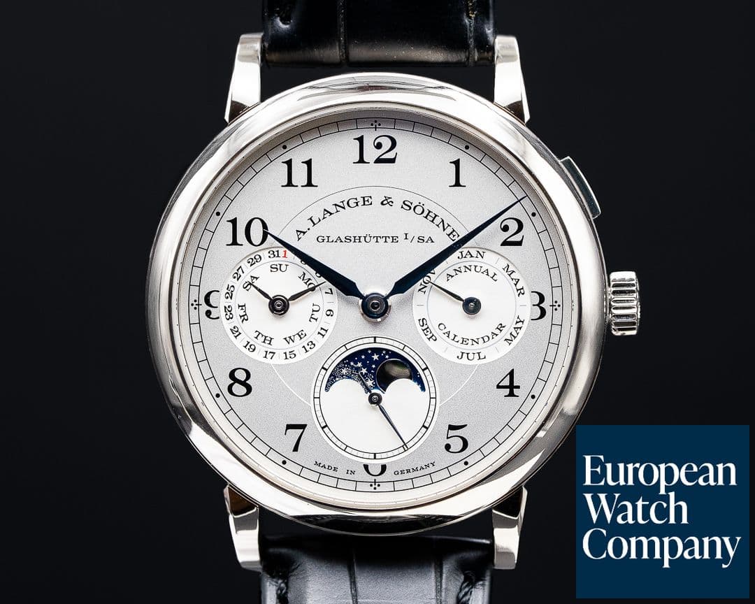 Image of A. Lange and Sohne 1815 238.026 Annual Calendar 18k White Gold 
