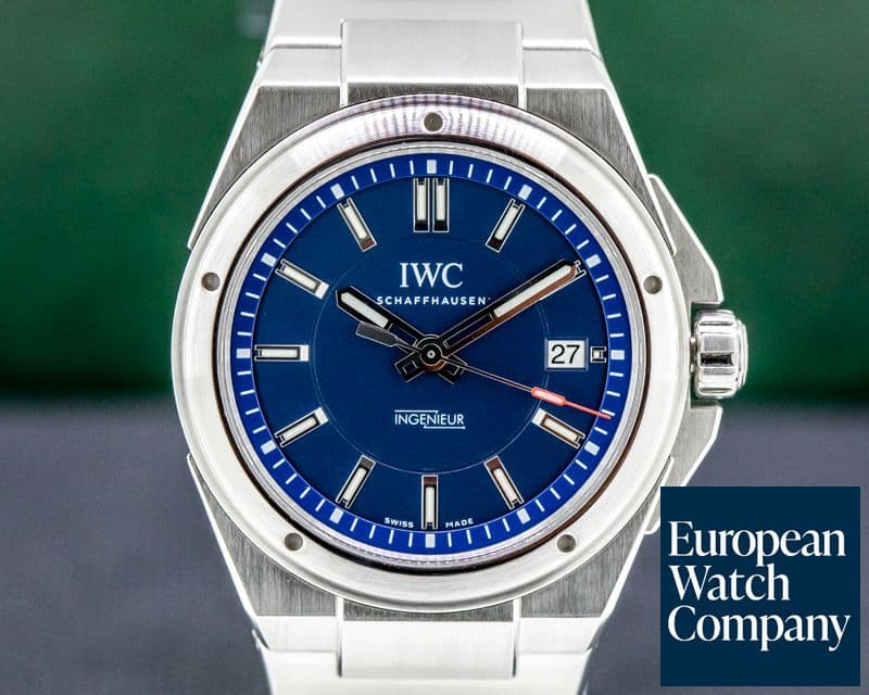 Image of IWC Ingenieur Laureus Blue Dial Limited SS