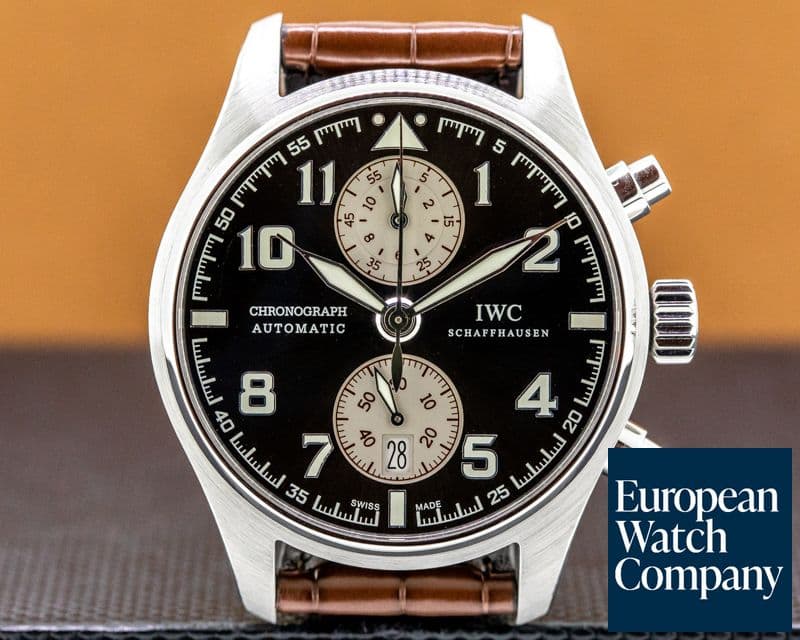 Image of IWC Pilots Chronograph Edition Antoine de Saint Exupery Steel