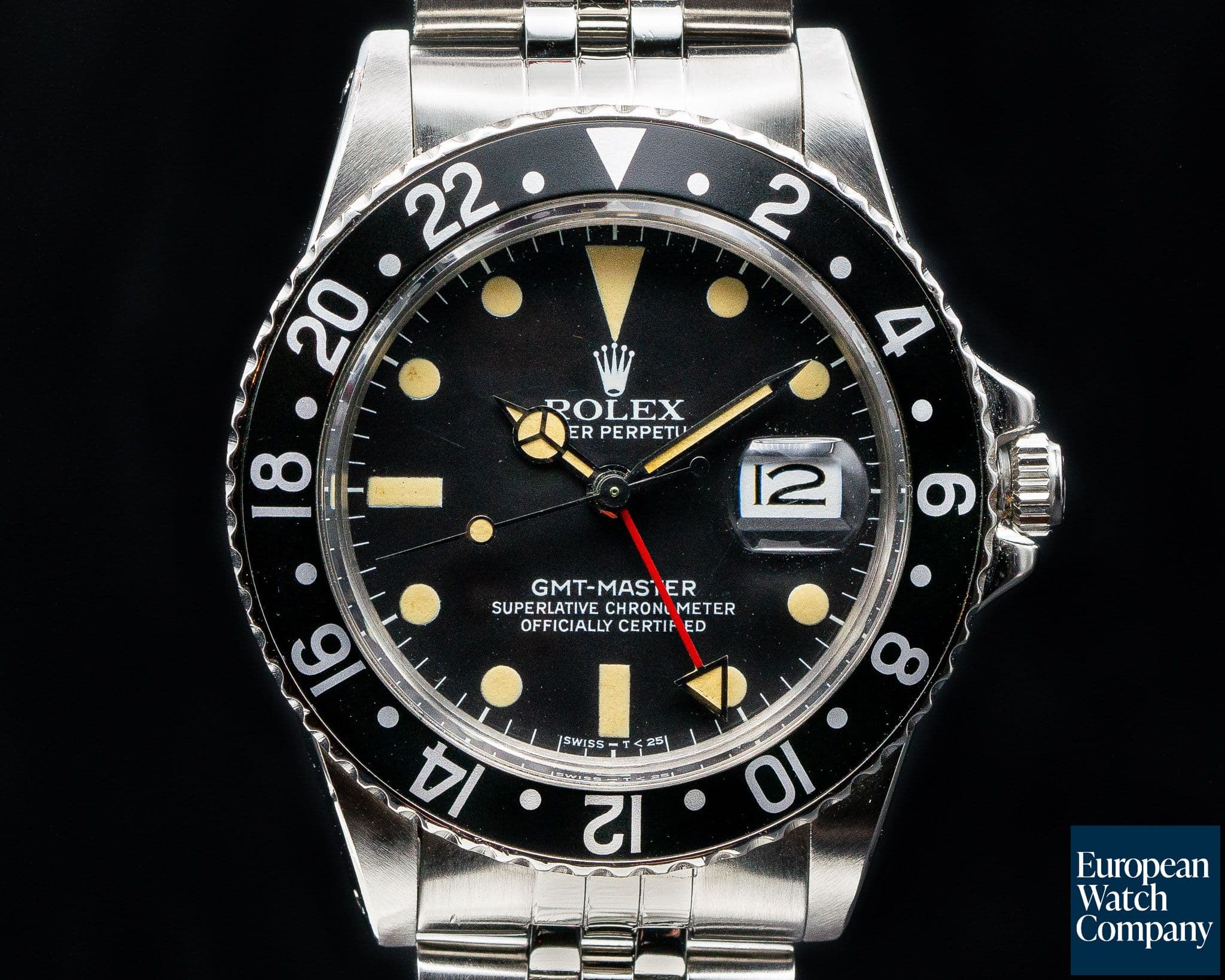 Image of Rolex GMT Master Transitional Matte Dial / Jubilee Circa 1982 