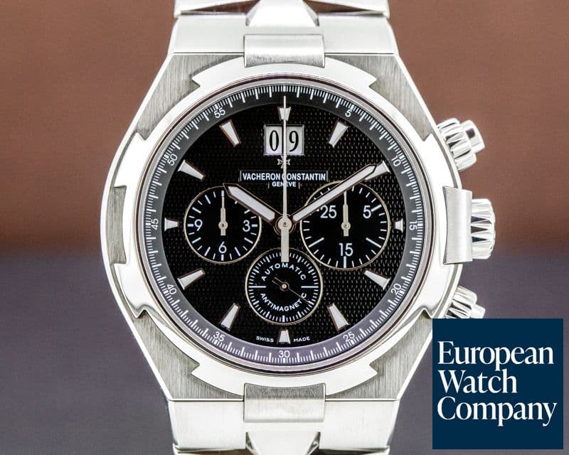Image of Vacheron Constantin Overseas 49150/B01A Chronograph Black Dial SS 
