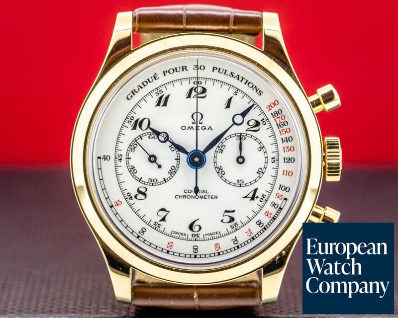 Image of Omega Specialties Museum Collection "The MD's Watch" 18K Yellow Gold LIMITED