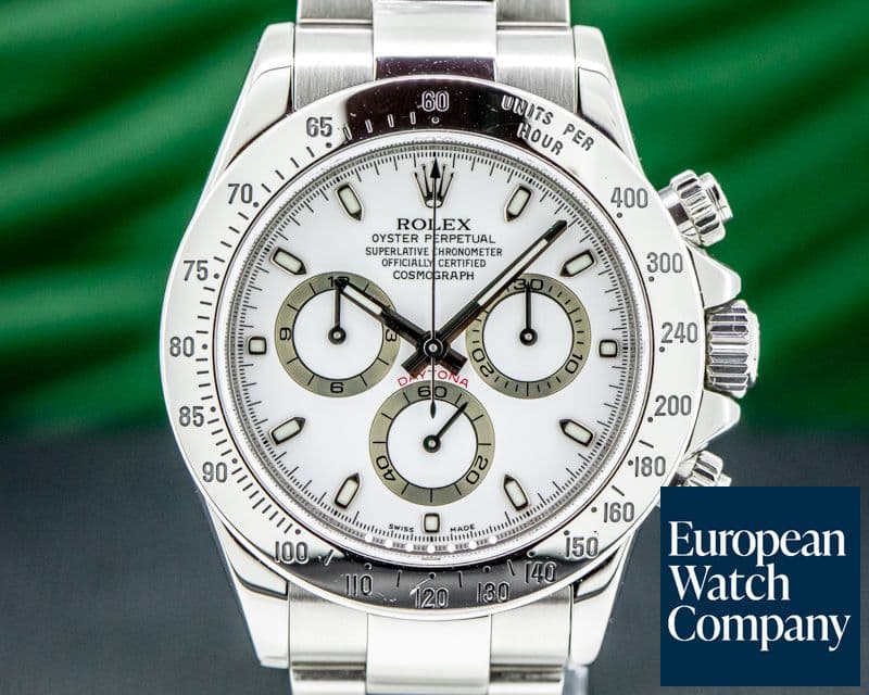 Image of Rolex Daytona 116520 White Dial SS FULL SET