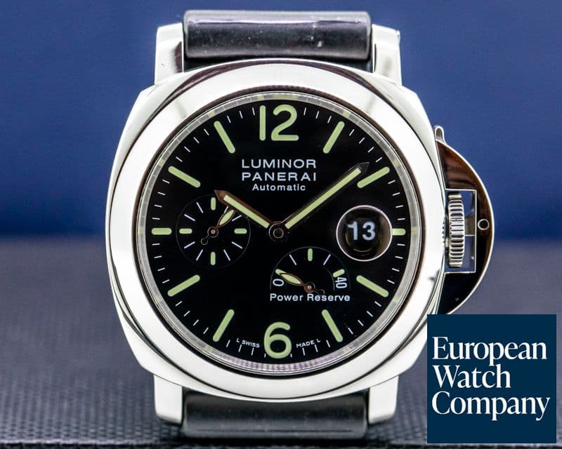 Image of Panerai Luminor Power Reserve Black Dial 44MM SS