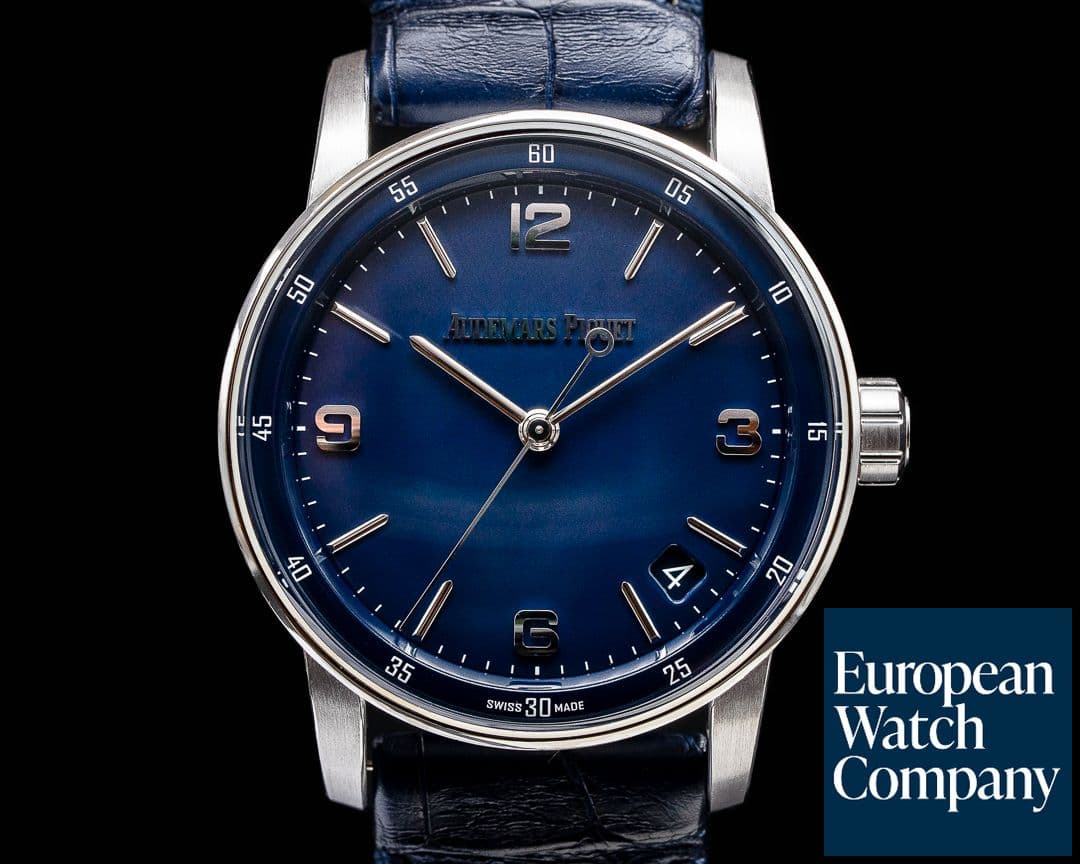 Image of Audemars Piguet Code 11:59 Automatic 18k White Gold / Blue Dial
