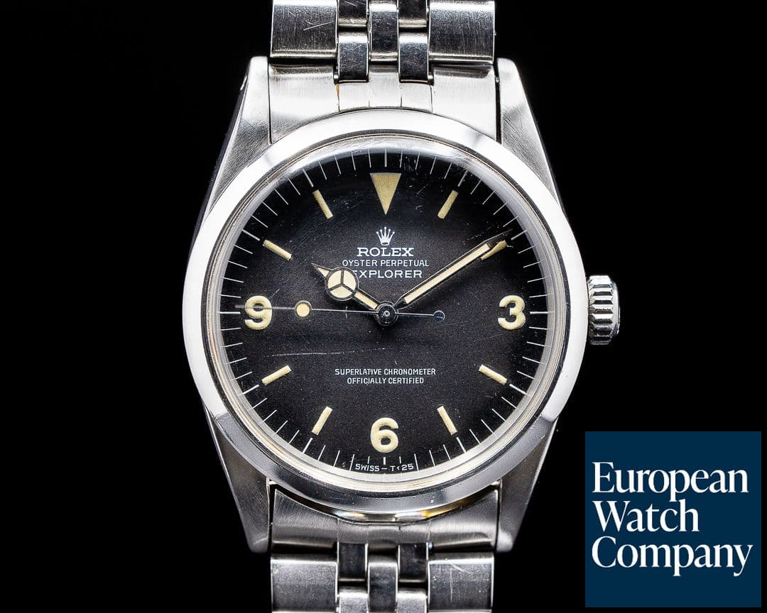 Image of Rolex Vintage Explorer I "Frog Foot Coronet" Logo c. 1967