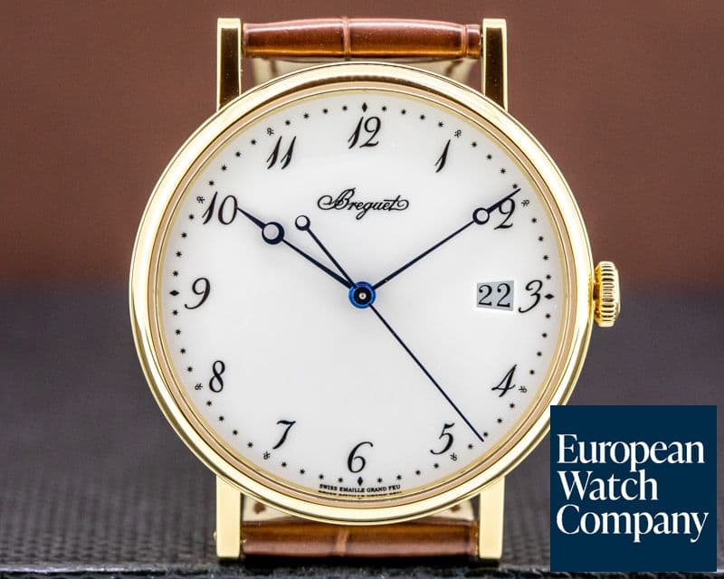 Image of Breguet Classique Automatic 5177BA Enamel Dial 18K Yellow Gold