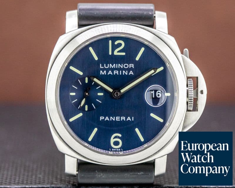 Image of Panerai Luminor Marina Blue Dial 40MM  