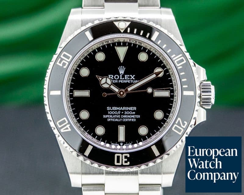 Image of Rolex Submariner 124060 No Date Ceramic Bezel 41MM 