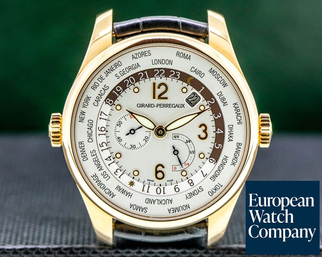Image of Girard Perregaux World Time 49851 WW.TC 18K Rose Gold