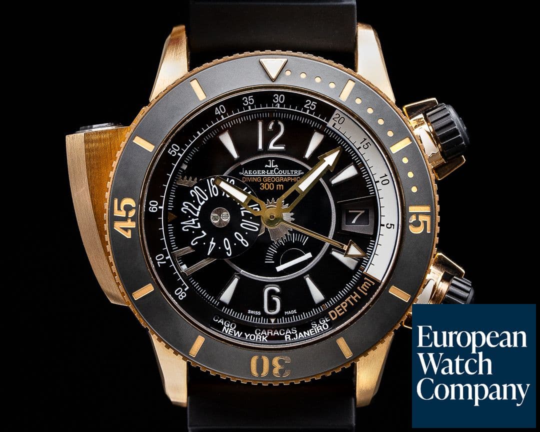 Image of Jaeger LeCoultre Master Compressor Diving Pro Navy Seals  18K Rose Gold