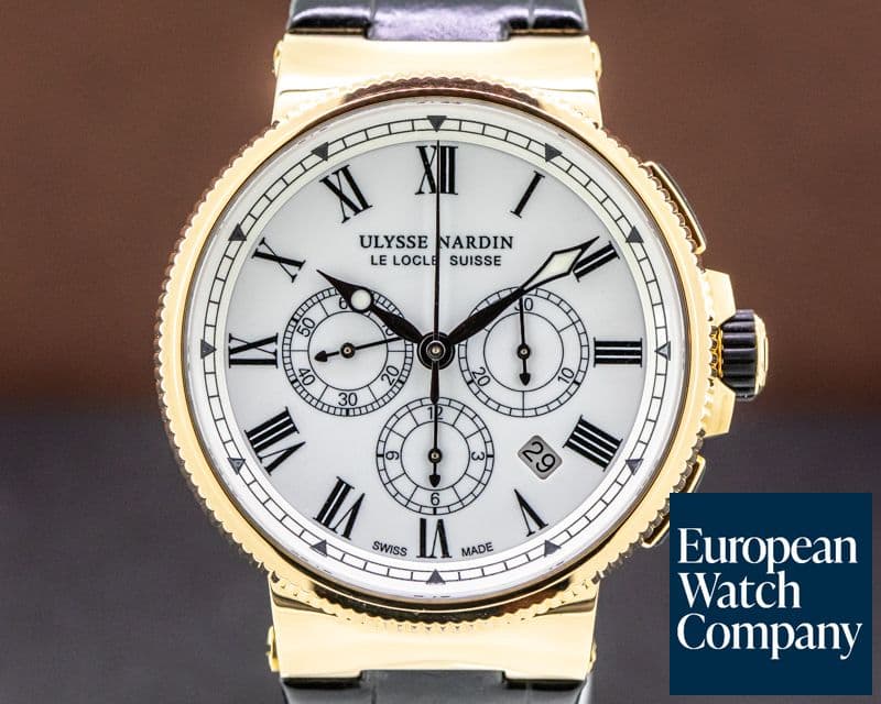 Image of Ulysse Nardin Marine Manufacture Chronograph Limited Edition