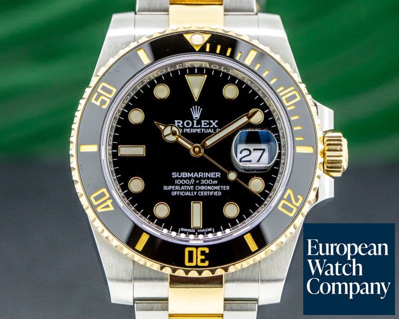 Image of Rolex Submariner 116613LN Ceramic Black Dial 18K / SS 2020 DISCONTINUED