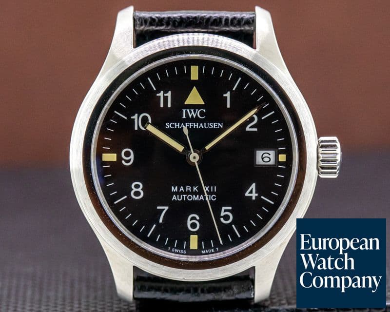 Image of IWC Mark XII 3241 SS FULL SET UNWORN COLLECTOR QUALITY PATINA