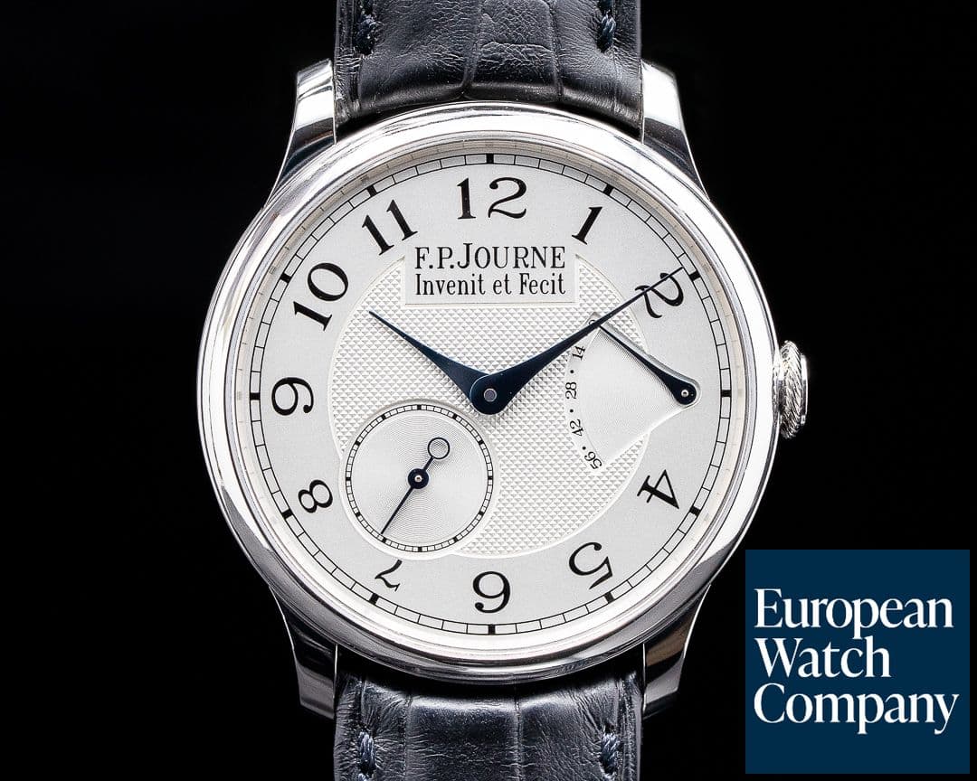 Image of F. P. Journe Chronometre Souverain Platinum 38MM 