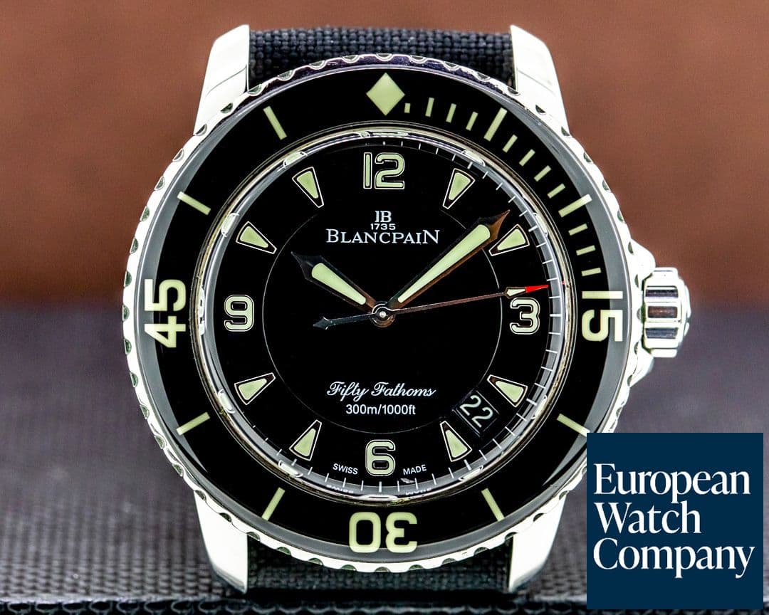 Image of Blancpain Fifty Fathoms Automatic SS / Kevlar