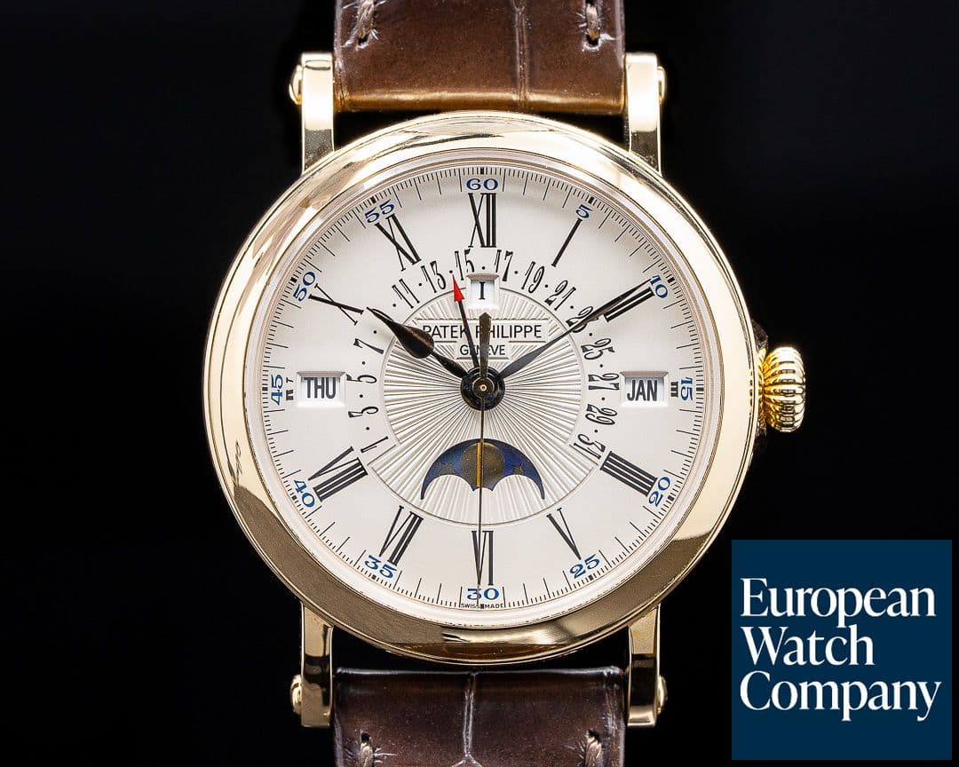Image of Patek Philippe Retrograde Perpetual  Calendar 5159J 18K Yellow Gold