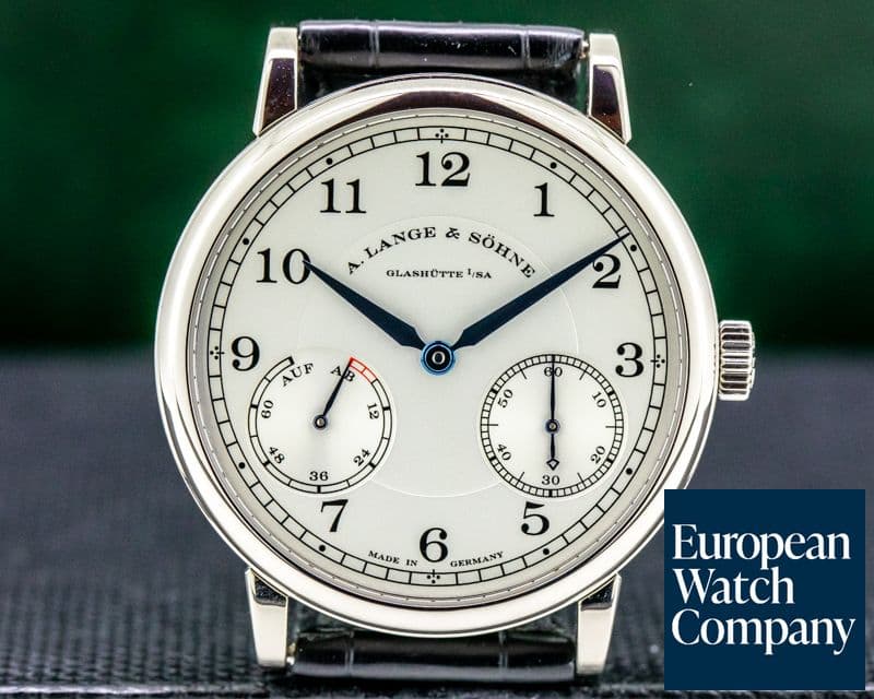 Image of A. Lange and Sohne 1815 Up & Down 234.026 18K White Gold