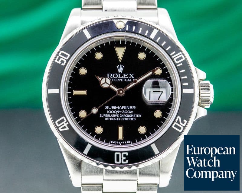Image of Rolex Submariner "Transitional" 168000 NICE