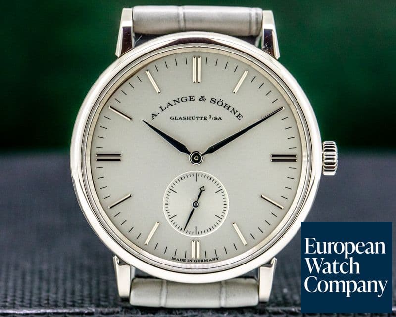 Image of A. Lange and Sohne Saxonia 219.026 Manual Wind 18K White Gold 