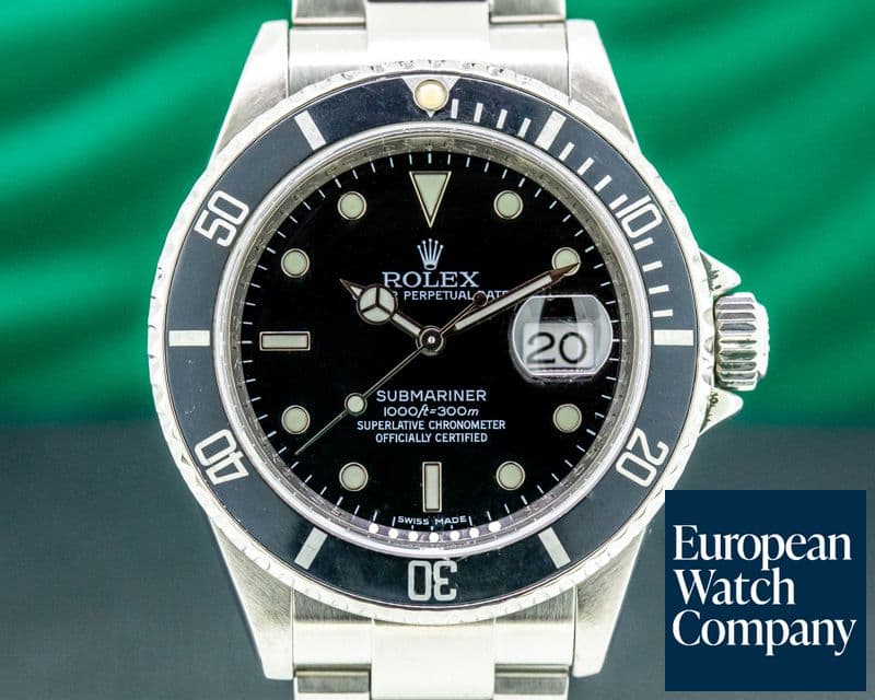 Image of Rolex Submariner 16610 Date SS 