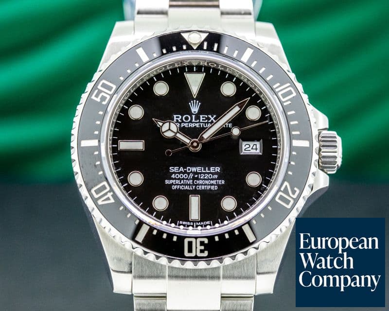 Image of Rolex Sea Dweller 4000 116600 SS DISCONTINUED FULL SET