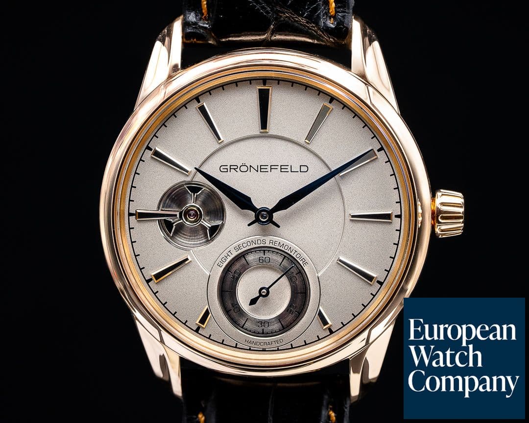 Image of Gronefeld 1941 Remontoire Constant Force 18k Rose Gold DISCONTINUED