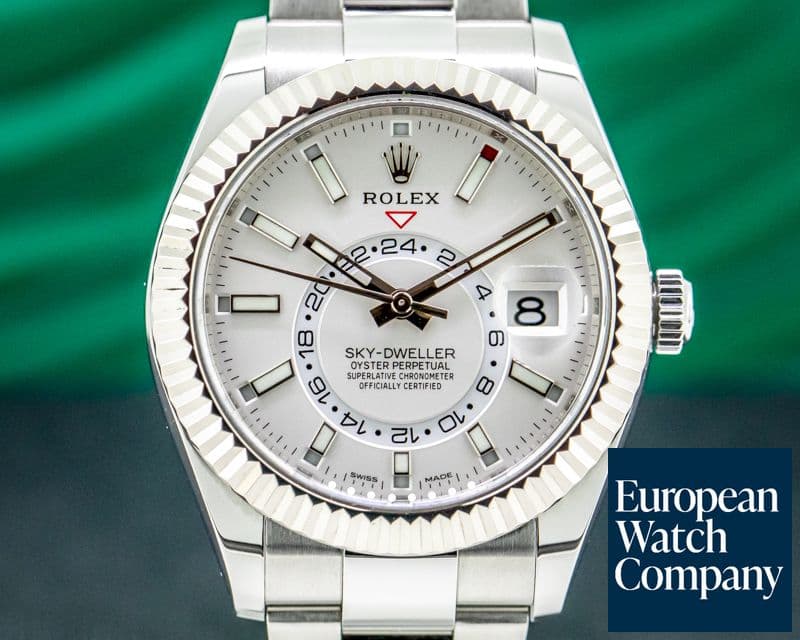 Image of Rolex Sky Dweller 326934 Steel White Dial SS 