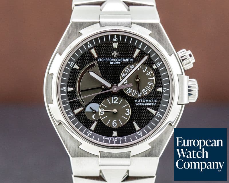 Image of Vacheron Constantin Overseas 47450 Dual Time SS Black Dial