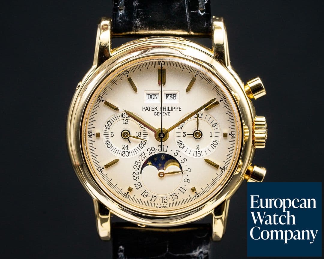 Image of Patek Philippe Perpetual Calendar Chronograph 3970 18K Yellow FULL SET 