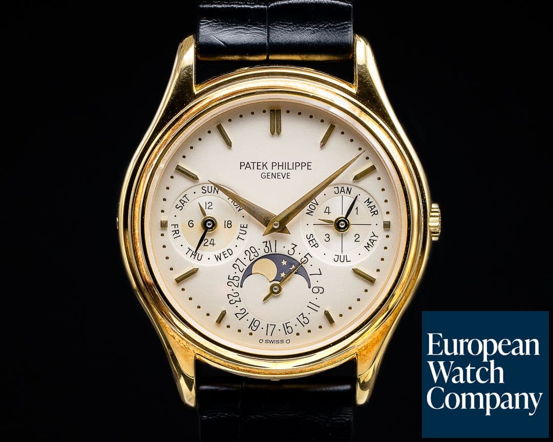 Image of Patek Philippe Perpetual Calendar 3940J 18K Yellow Gold GORGEOUS PATINA