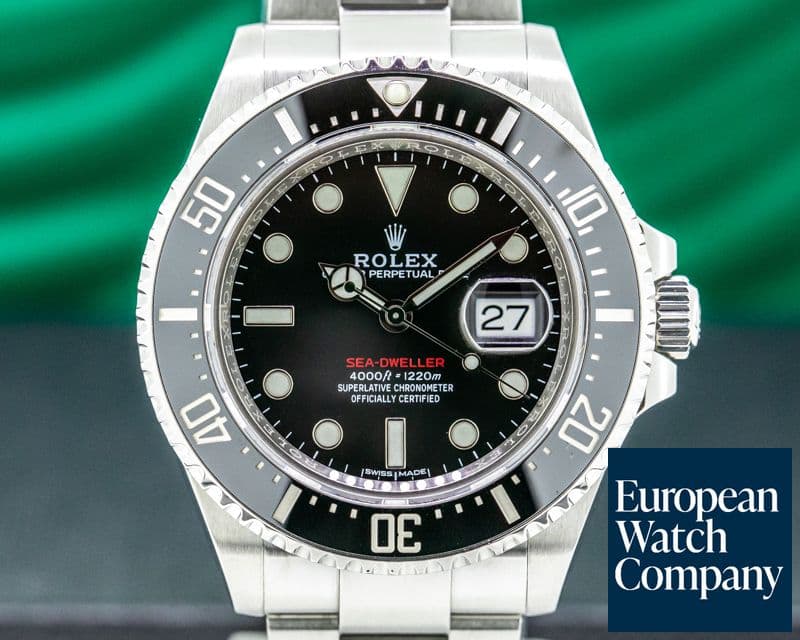 Image of Rolex Sea Dweller 126600 RED 43MM 2017 SS 