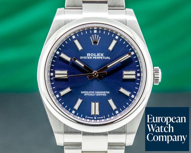 Image of Rolex Oyster Perpetual 124300 41mm SS / Blue Dial 2020 UNWORN