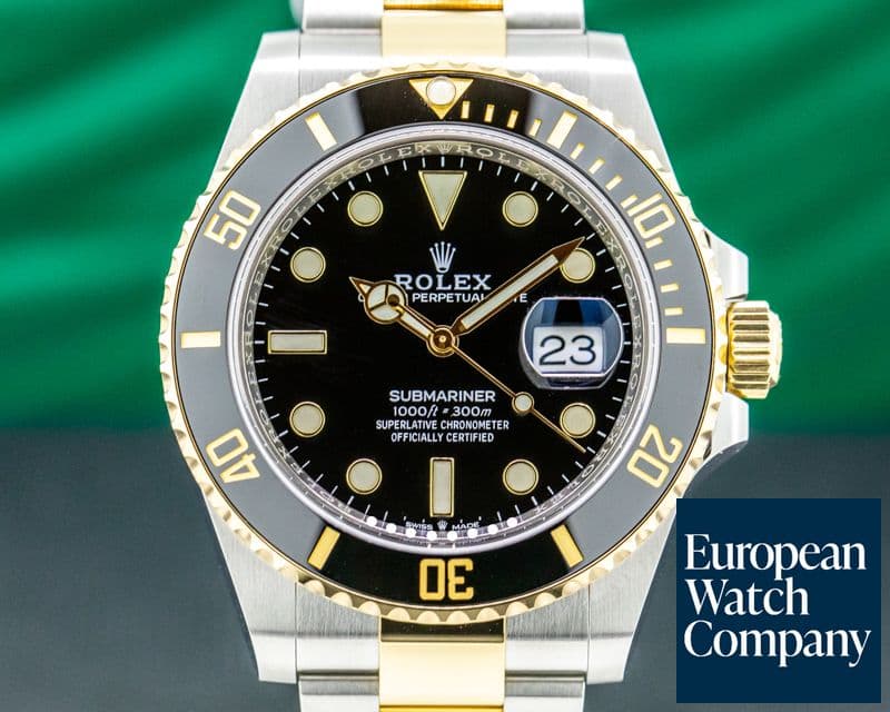 Image of Rolex Submariner 41MM 126613LN Ceramic Black Dial 18K / SS 2020 UNWORN