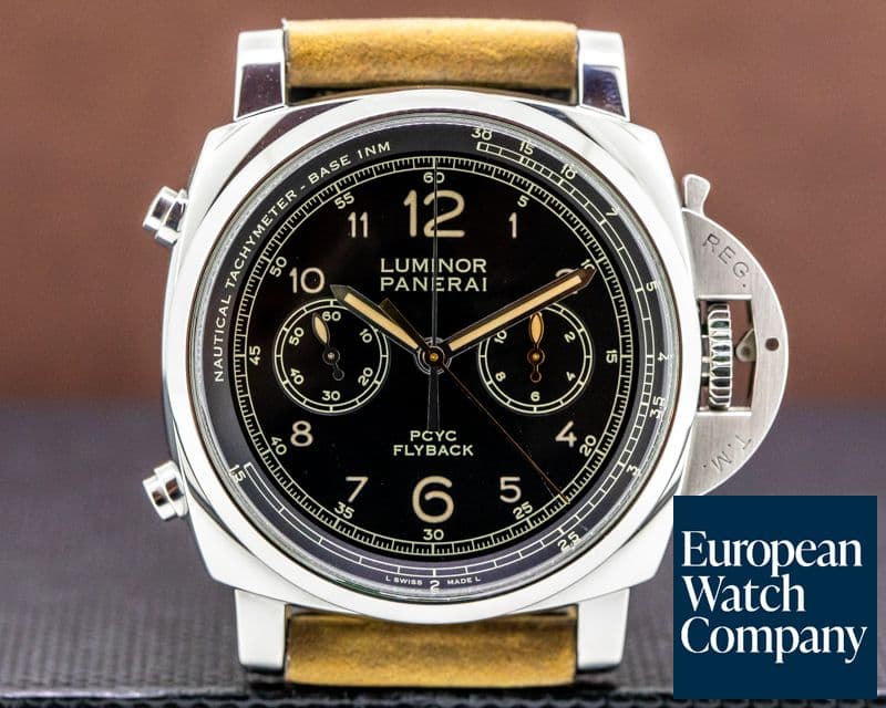 Image of Panerai Luminor Flyback Chronograph PCYC Steel