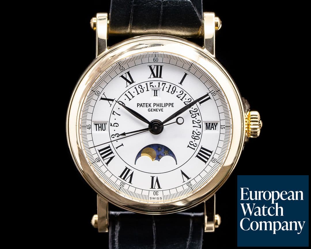 Image of Patek Philippe Retrograde 5059J Perpetual Calendar 18K Yellow Gold 
