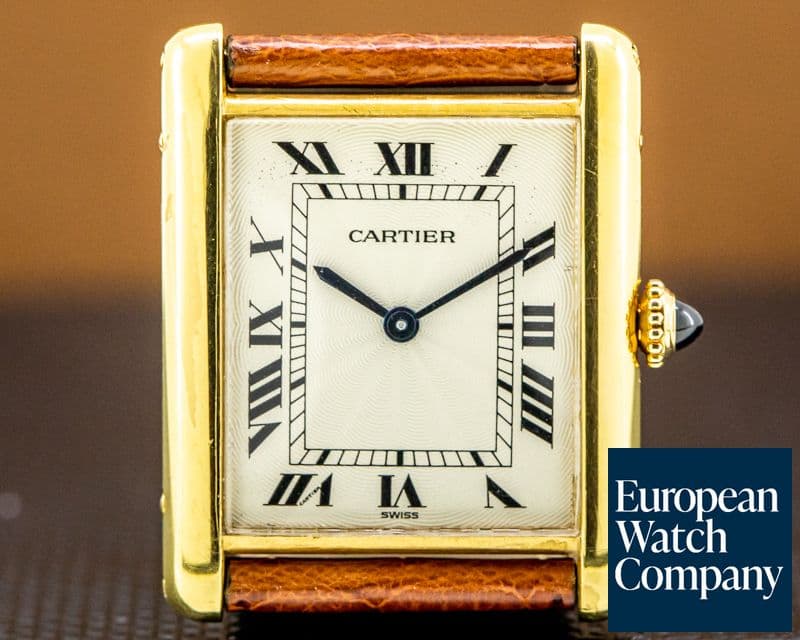 Image of Cartier Tank Louis Manual Wind 18K Yellow Gold