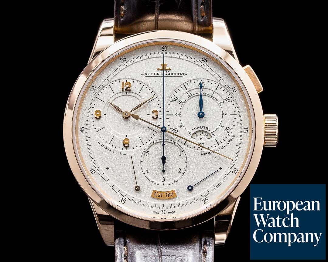 Image of Jaeger LeCoultre Duometre a Chronographe 18K Rose Gold 