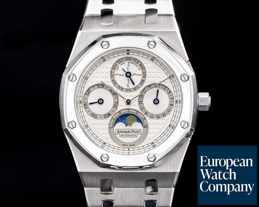 Image of Audemars Piguet Royal Oak Perpetual Calendar 25820SP White Dial FULL SET 