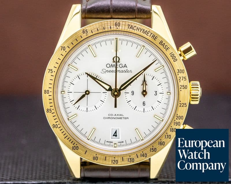 Image of Omega Speedmaster '57 Co-Axial 18k White Dial