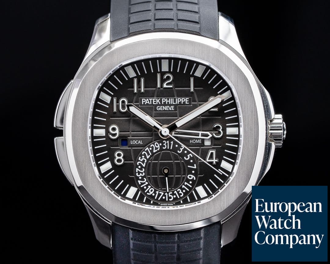Image of Patek Philippe Aquanaut 5164A Travel Time SS / Rubber 2019