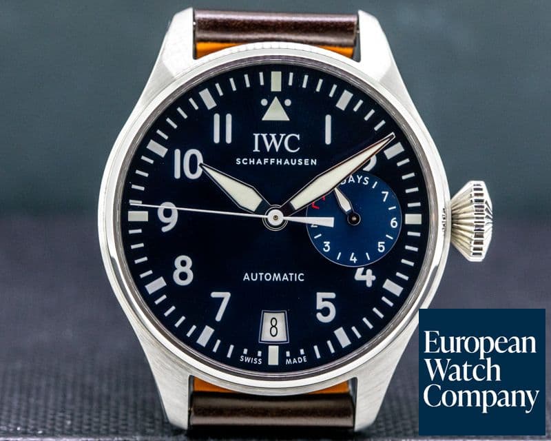 Image of IWC Big Pilot "LE PETIT PRINCE" Blue Dial 
