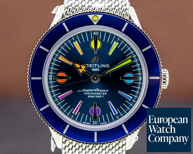Image of Breitling SuperOcean Heritage '57 Limited Edition "Rainbow" UNWORN