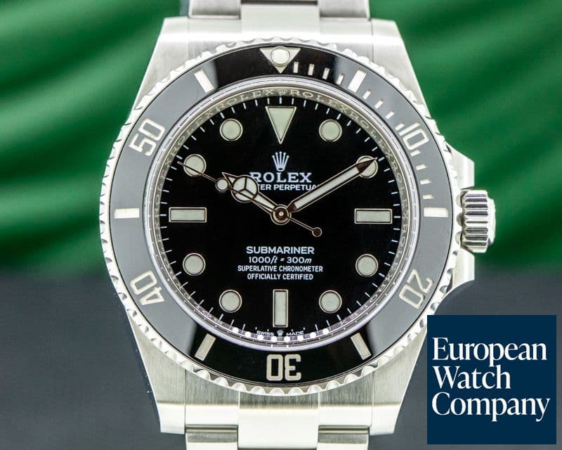 Image of Rolex Submariner 124060 No Date Ceramic Bezel 41MM 