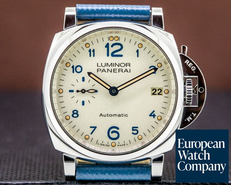 Image of Panerai Luminor Due SS Silver Dial PAM 903