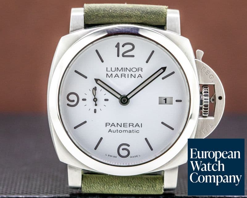 Image of Panerai Luminor Marina 44MM Stainless / White