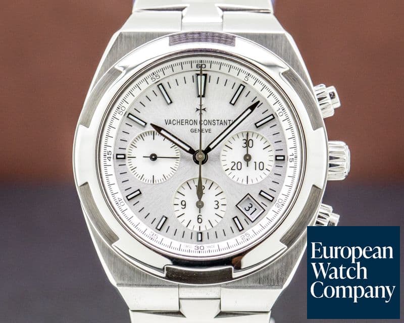Image of Vacheron Constantin Overseas Chronograph 5500V Silver Dial SS / Bracelet