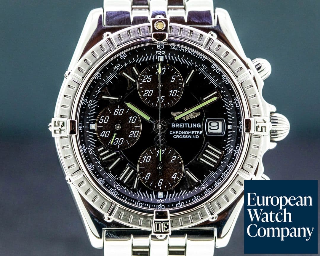 Image of Breitling Crosswind Black Dial SS / SS