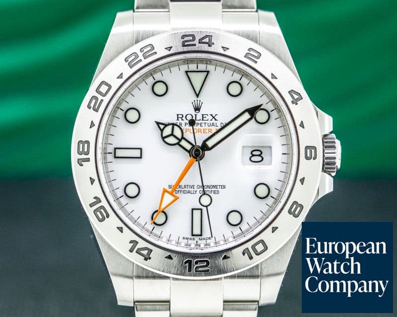 Image of Rolex Explorer II White Dial SS / SS
